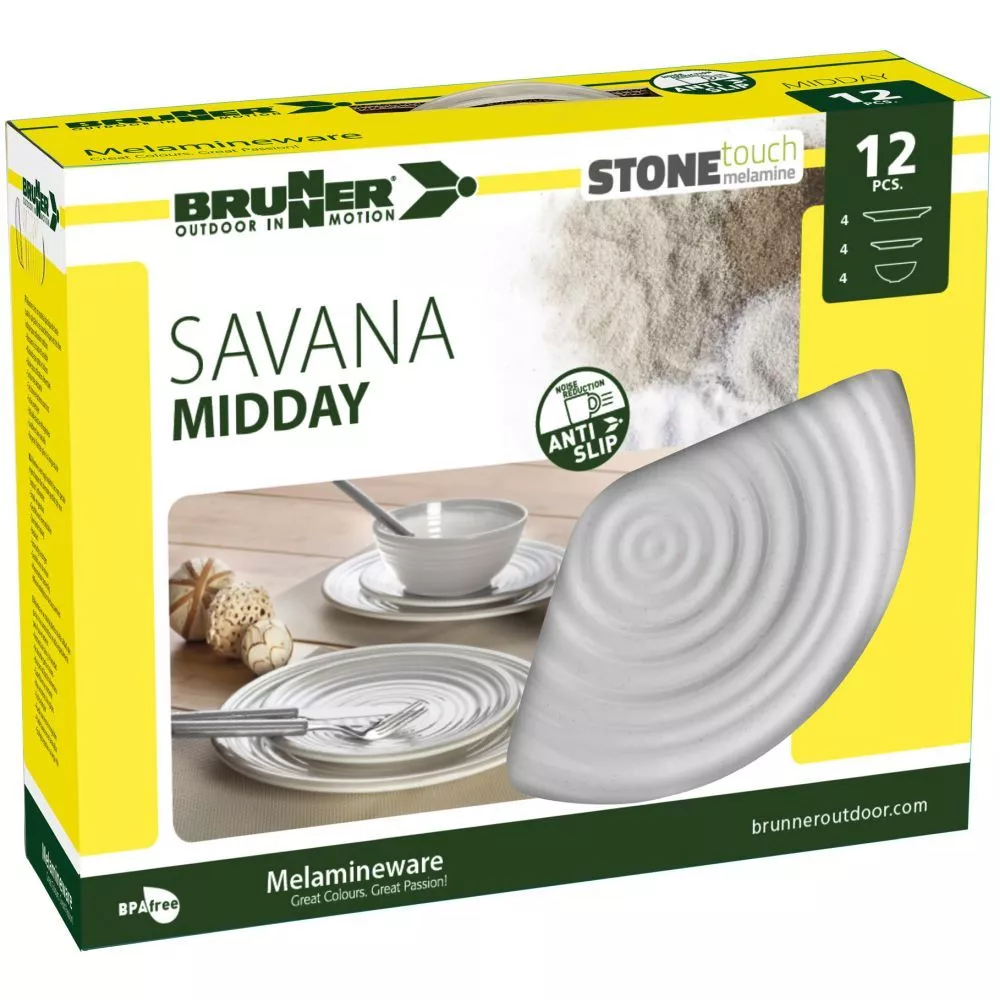 Campinggeschirr-Set Brunner Midday Savana C4P 2 Campinggeschirr-Set Brunner Midday Savana C4P – Bild 2