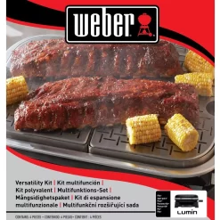 4-teiliges Multifunktions-Erweiterungs-Set Für Weber Lumin -Geschäft Für Campingausrüstung 4 teiliges multifunktions set edelstahl zubehoer weber elektrogrill lumin 1000 3 24569