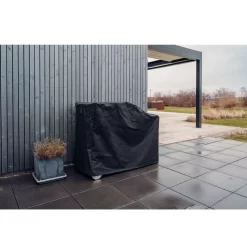 Höfats Fire Kitchen Abdeckhaube Bowl 70 -Geschäft Für Campingausrüstung abdeckhaube mit 4 klettverschluessen sichere befestigung seitliche befestigungsschlitze fuer luftzirkulation hoefats fire kitchen schwarze plane 1000 2 27303