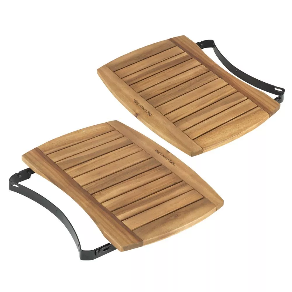 Seitentische Aus Akazienholz Big Green Egg EGG Mates, Medium 1 Seitentische Aus Akazienholz Big Green Egg EGG Mates, Medium