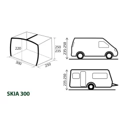 Aufblasbares Wohnmobil-Sonnendach Brunner Skia 300 A.I.R. TECH Caravan-Sonnensegel -Geschäft Für Campingausrüstung anschlusshoehe skizze brunner skia 300 air tech bussegel caravan luftsonnensegel aufblasbares sonnendach 1000 2 23586
