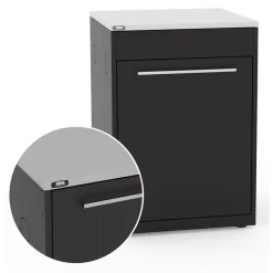 Weber Outdoorküche BBQK5 Built-in Kitchen - 4MOD SB - Genesis -Geschäft Für Campingausrüstung bbq kitchen outdoor kueche tuermodul arbeitsplatte individuell verstellbar vollverzinkt pulverbeschichtet 1000 6 26361