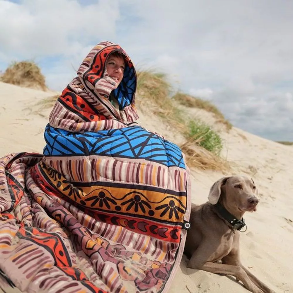 Schlafdecke Bent Vanlife Schlafsack Bentcho; Africa Druck 6 Schlafdecke Bent Vanlife Schlafsack Bentcho; Africa Druck – Bild 6