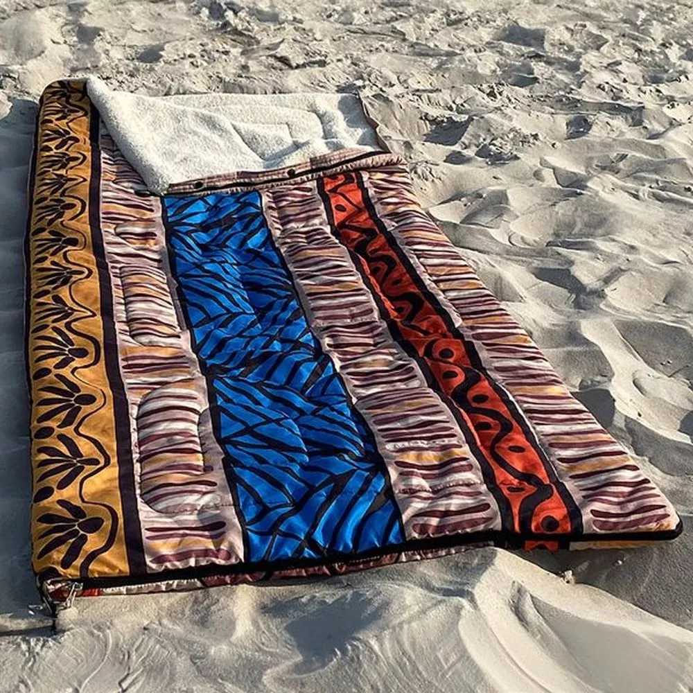 Schlafdecke Bent Vanlife Schlafsack Bentcho; Africa Druck 2 Schlafdecke Bent Vanlife Schlafsack Bentcho; Africa Druck – Bild 2
