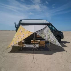 Camping-Sonnensegel Bent TC Zip Canvas Scandinavian, Design: Forrest Blueberrys -Geschäft Für Campingausrüstung bent sonnenschutz sonnensegel tc zip canvas scandinavian verschiedene designs 1000 3 28558