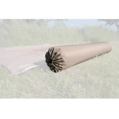 Aufblasbare Kissenrolle Bent Zip-XL Lounger, Ocker