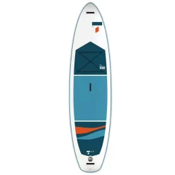Aufblasbares Stand Up Paddleboard Tahe 11'0" Air Beach Wing (Pack) -Geschäft Für Campingausrüstung blaues weisses aufblasbares stand up paddleboard sup tahe 11 0 fuss air beach wing pack oberseite 1000 2 22492