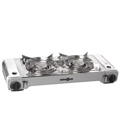 Tisch-Gasgrill Brunner Devil Double Grill