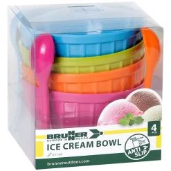 Eisbecher-Set Brunner Set Ice Cream Bowl -Geschäft Für Campingausrüstung brunner ice cream bowl seteiscremebeche eisbecher eisschale 4 teilig 10000 2 21583