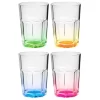 Camping-Trinkgläser Brunner Octoglass Color, 4er-Set