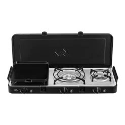 Campingkocher Cadac Dometic 3 Cook Turbo FFD Deluxe, 50 Mbar -Geschäft Für Campingausrüstung cadac dometic 3 cook turbo ffd deluxe inklusive grillplatte 2 27803