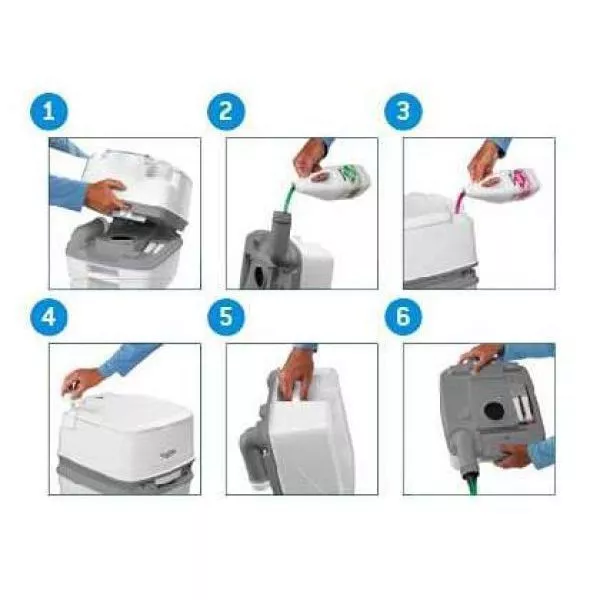 Camping-Toilette Thetford Porta Potti 565, Handpumpe 4 Camping-Toilette Thetford Porta Potti 565, Handpumpe – Bild 4