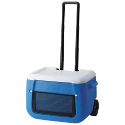 Passivkühlbox Coleman 50 QT Poly-lite Wheeled Mesh