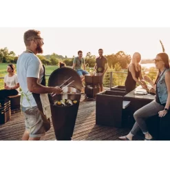 Holzkohlegrill Cone Höfats -Geschäft Für Campingausrüstung cone holzkohlegrill hoefats feuerkorb feuerschale feuerstelle multifunktionaler grill campinggrill 1000 5 22406