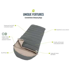 Deckenschlafsack Outwell Constellation -Geschäft Für Campingausrüstung constellation deckenschlafsack outwell 1000 5 27900