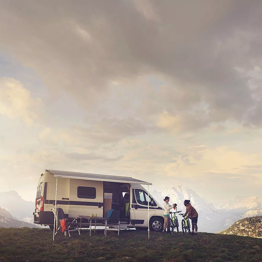 Dachmarkise, Sonnenstore Dometic PerfectRoof PR 2000, Weiss 2 Dachmarkise, Sonnenstore Dometic PerfectRoof PR 2000, Weiss – Bild 2