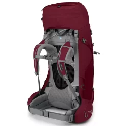 Damenrucksack Osprey Ariel 55 WM/L, Claret Red 23 Damenrucksack Osprey Ariel 55 WM/L, Claret Red -Geschäft Für Campingausrüstung damenrucksack mehrtagestourenrucksack osprey ariel 55 claret red wm l 1000 3 22206