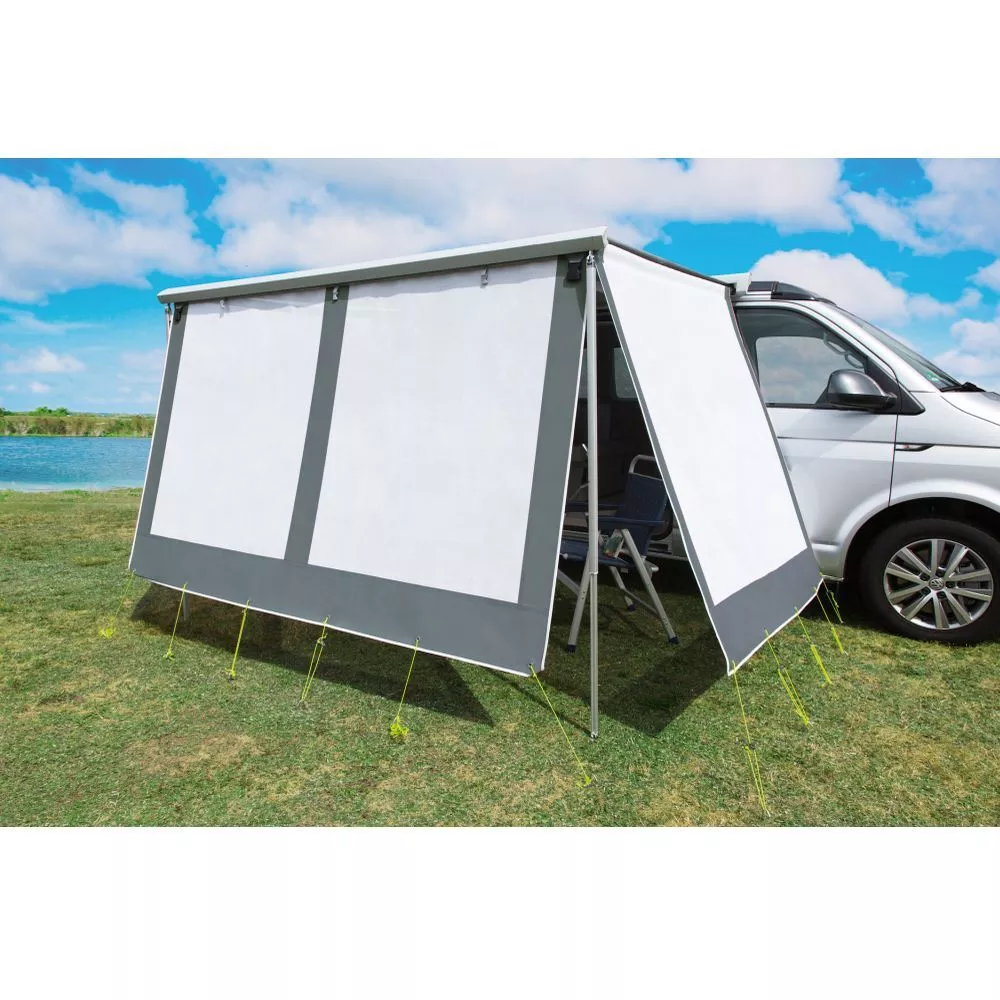 Markisen-Seitenwand DWT Happy Sun, Weiss 5 Markisen-Seitenwand DWT Happy Sun, Weiss – Bild 5