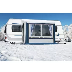 Wintervorzelt DWT Cortina II, Blau, Grösse 5 -Geschäft Für Campingausrüstung dwt teilvorzelt vorzelt cortina II cortina 2 wohnwagenvorzelt 3 2 18403