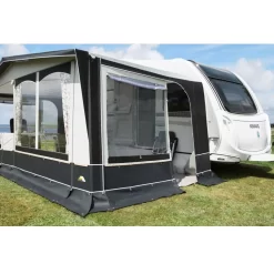 Reisevorzelt DWT Jubilee 40 ALU, Tiefe 240 Cm -Geschäft Für Campingausrüstung dwt wohnwagen reisevorzelt jubilee 40 grosse fenster mit moskitogaze 1000 6 22120