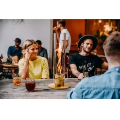 Höfats Spin 120 Tischfeuer, Gold 7 Höfats Spin 120 Tischfeuer, Gold -Geschäft Für Campingausrüstung edles tischfeuer hoefats spin 120 outdoor windlicht gold 1000 3 22374