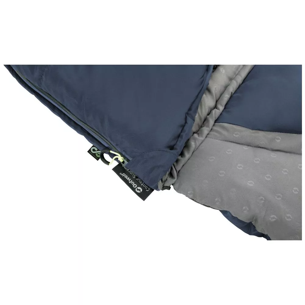 Wendbarer Decken-Schlafsack Outwell Contour Lux Deep Blue 4 Wendbarer Decken-Schlafsack Outwell Contour Lux Deep Blue – Bild 4