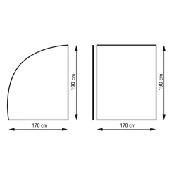 Eurotrail Bike Shelter XL Für Wohnmobile / Wohnwägen -Geschäft Für Campingausrüstung eurotrail bike shelter xl fahrzeugschutz abdeckplane lagerzelt masse 1000 2 19633