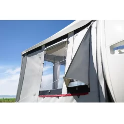 Wohnwagen-Vorzelt DWT Paradies III 240 -Geschäft Für Campingausrüstung familien vorzelt ganzzelt volleingezogen dwt paradies 3 lueftungsfenster mit lueftungshaube 1000 7 18313