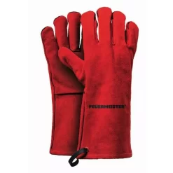 Feuermeister Premium BBQ Grillhandschuhe, Leder, Grösse 8
