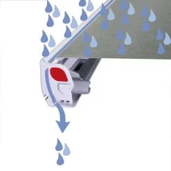 Sonnenmarkise Fiamma F45S 325, Tuch: Royal Grey, Gehäuse: Deep Black -Geschäft Für Campingausrüstung fiamma markise fiammastore sonnenmarkise wandmarkise sonnenstore zum kurbeln regenrinne frontblende 1000 6 26654