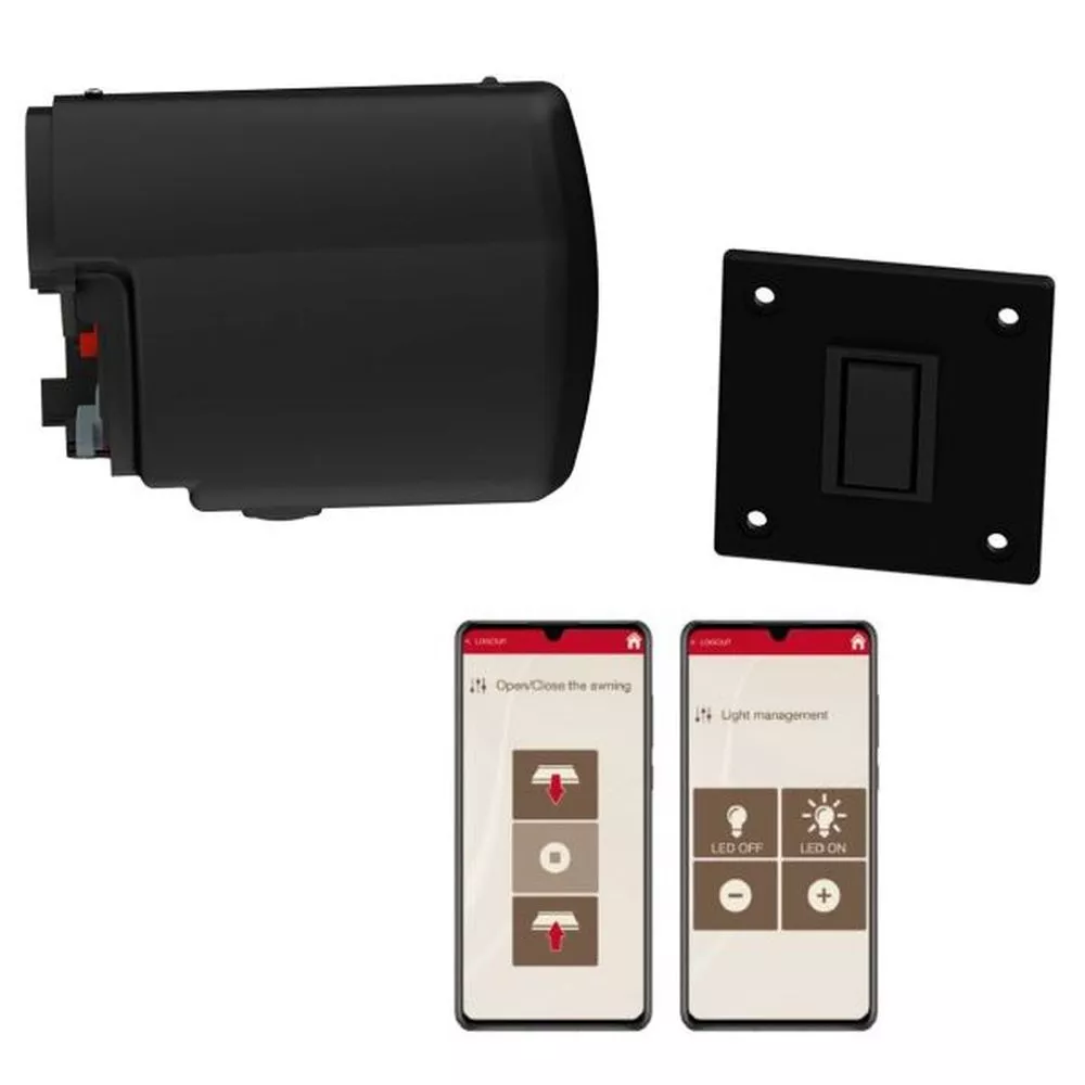 Fiamma Motor Kit Advanced F45L Für Fiamma Markise F45L, Schwarz 1 Fiamma Motor Kit Advanced F45L Für Fiamma Markise F45L, Schwarz