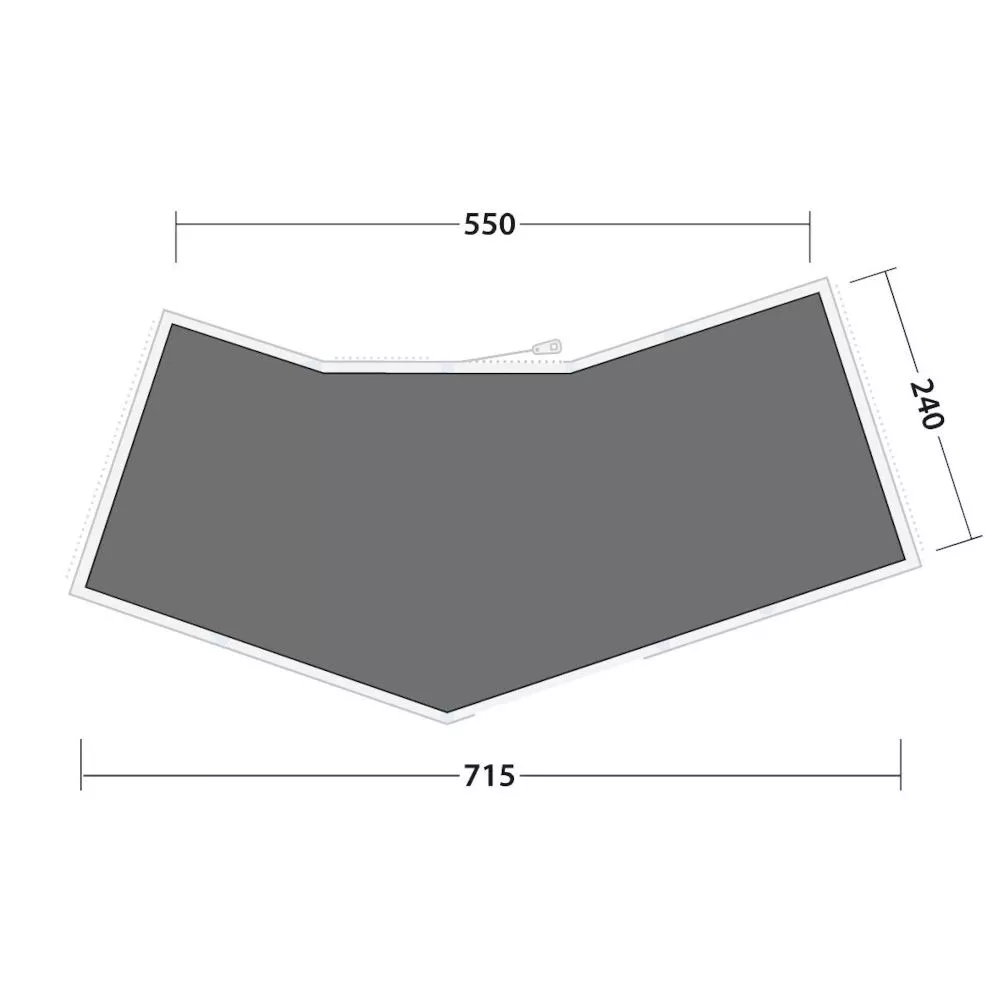 Unterlage Outwell Footprint Hartford 6 Air 2 Unterlage Outwell Footprint Hartford 6 Air – Bild 2