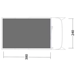 Unterlage Outwell Footprint Monterey 4 Air 4 Unterlage Outwell Footprint Monterey 4 Air -Geschäft Für Campingausrüstung footprint outwell monterey 4 air skizze groesse masse unterlage 1 27518