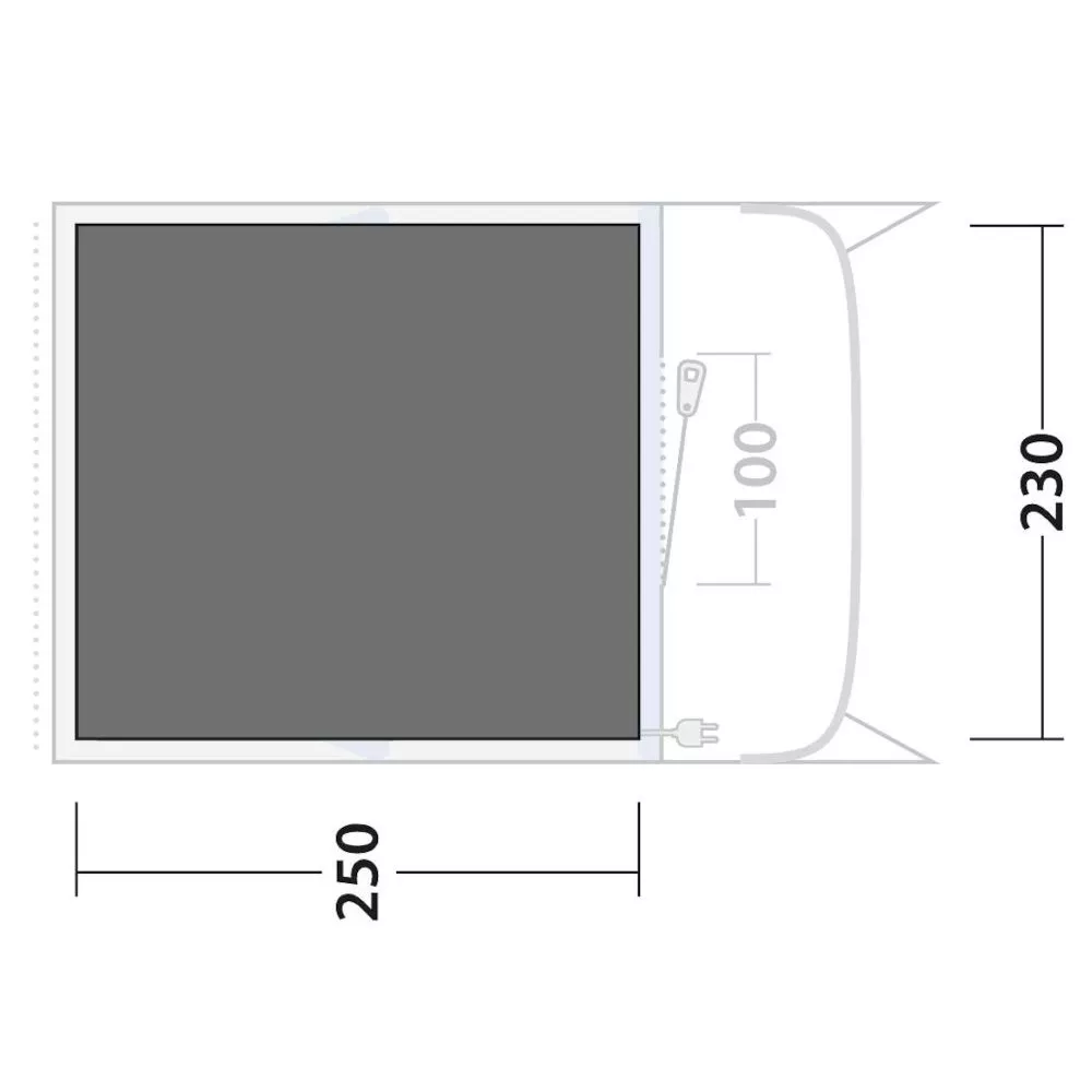 Unterlage Outwell Footprint San Antonio 2 Air 2 Unterlage Outwell Footprint San Antonio 2 Air – Bild 2