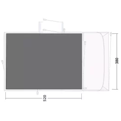 Unterlage Outwell Footprint Vermont 7 Air