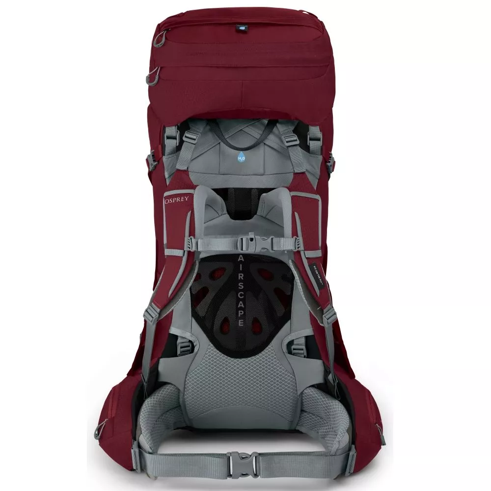 Damenrucksack Osprey Ariel 55 WM/L, Claret Red 3 Damenrucksack Osprey Ariel 55 WM/L, Claret Red – Bild 3
