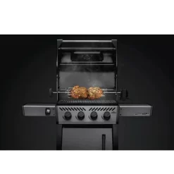 Grillspiess Napoleon Rotisserie Heavy Duty Drehspiess-Set Freestyle -Geschäft Für Campingausrüstung gasgrill heavy duty rotisserie napoleon grillspiess set freestyle grills 1000 2 22170