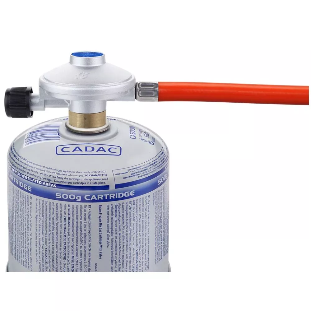 Gewindekartuschenregler Cadac Dometic Regulator Threaded Cartridges 30 Mbar, 85 Cm 2 Gewindekartuschenregler Cadac Dometic Regulator Threaded Cartridges 30 Mbar, 85 Cm – Bild 2