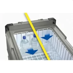 Kompressorkühlbox Truma Cooler C60 -Geschäft Für Campingausrüstung gleichmaessige temperaturverteilung kuehlbox truma cooler c 60 korbeinsaetze 600 5 24106