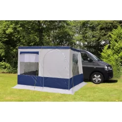 Wände-Set Für Bus-Sonnensegel Eurotrail Fjord Private Room 260 -Geschäft Für Campingausrüstung grau blauer buszelt vordach set bussonnensegel eurotrail fjord private room 260 800 2 19622