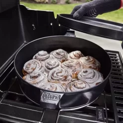 Weber Outdoorküche BBQ-Kitchen, 2er Set Für Genesis E-415 Ohne Seitenkocher -Geschäft Für Campingausrüstung grillen kochen backen raeuchern genesis e 415 weber gasgrill weber crafted 1000 10 26358