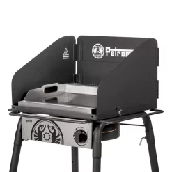 Grillplatte Petromax Grillplatte Für Gastisch -Geschäft Für Campingausrüstung grillplatte plancha hoher rand verhindert herunterfallen des grillgutes 1000 2 25965