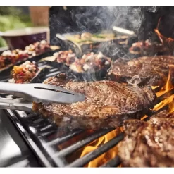 Weber Outdoorküche BBQ-Kitchen, 2er Set Für Genesis E-415 Ohne Seitenkocher -Geschäft Für Campingausrüstung grillrost porzellanemailliertes gusseisen gbs weber genesis e415 gasgrill 1000 9 26358