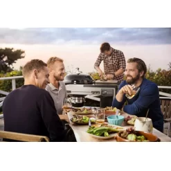 Weber Performer Deluxe GBS Holzkohlegrill 57 Cm -Geschäft Für Campingausrüstung grosser schwarzer weber performer deluxe gbs 57 cm holzkohlegrill black 1000 4 9450