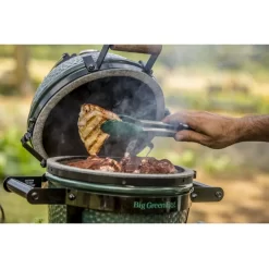 Holzkohlegrill Big Green Egg MiniMax -Geschäft Für Campingausrüstung gruener keramikgrill big green egg holzkohle kugelgrill campinggrill 1000 3 22220