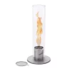 Höfats SPIN 1200 Tischfeuer, Silber
