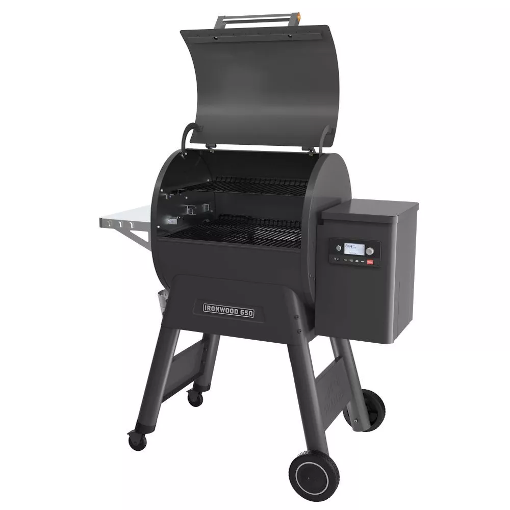 Pellet-Smoker Traeger Ironwood 650 International + Pelletsensor Inklusive Meater Plus 2 Pellet-Smoker Traeger Ironwood 650 International + Pelletsensor Inklusive Meater Plus – Bild 2
