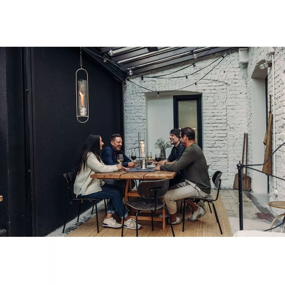 Feuer-Leuchte Höfats SPIN 1200 Hängefeuer. Silber 6 Feuer-Leuchte Höfats SPIN 1200 Hängefeuer. Silber – Bild 6