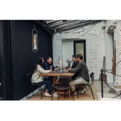 Feuer-Leuchte Höfats SPIN 900 Hängefeuer. Silber -Geschäft Für Campingausrüstung indoor outdoor tischfeuer haengefeuer feuerlampe spin 900 lagerfeueratmosphaere zu hause erschaffen silber 1000 5 27333