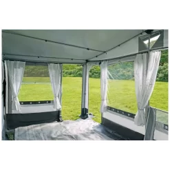 Wohnwagenvorzelt Hahn Zelte Lübeck 280 | 25er Stahl -Geschäft Für Campingausrüstung innenansicht grosse fenster gardinen hahn wohnwagenvorzelt luebeck 280 1000 5 27256